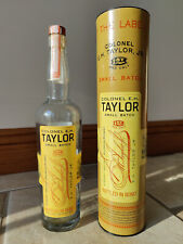 Colonel EH Taylor, Jr Small Batch Bourbon Whiskey Empty 750ml Bottle Cork & Tube picture