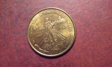 1968 Atlantic Iowa One Hundred Years of Pioneering and Progress 50¢ Coin Token picture