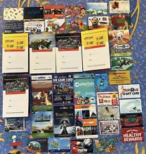 Giant Lot of 41 No Value Gift & Phone Cards (Disney, Monopoly, Cartoon Network) picture