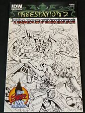 Infestation 2 Transformers #2 London Super Comic Con Variant IDW picture
