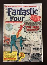 Fantastic Four #13 VGFN 4.0. 1st App the Watcher. 1st App Red Ghost. 1963. picture