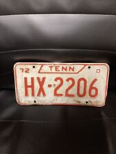 1972 Tennessee TRUCK License Plate Vintage Auto Tag Car Garage Decor picture