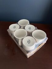 Set 6 TUXTON 9oz Eggshell Ceramic Restaurant Grade Diner Style Coffee Cup #14 picture