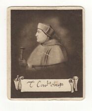 Historical cigarette card. Cardinal Thomas Wolsey (large) picture