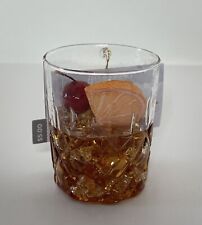 Wondershop 2023 Old Fashioned Whiskey Cocktail Glass Christmas Ornament Target picture