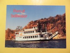 Andiamo Showboat riverboat Stillwater Minnesota vintage postcard 1991 picture