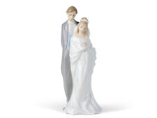 NEW NAO BY LLADRO LOVE ALWAYS COUPLE FIGURINE #1437 BRAND NIB BRIDE SAVE$$ F/SH picture
