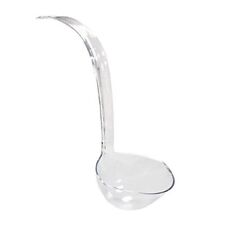 13.5in Clear Plastic Punch Bowl Ladle picture