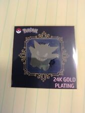 Gengar Pokémon 24k Gold Plated Sticker Gradeable Officially Licensed From Korea picture