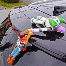 Toy Story Buzz Lightyear Saves Sherif Woody Car Hanging Dolls Exterior Decor New picture