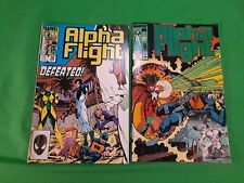 Marvel Comics Alpha Flight/2 Issues / #26 & #60 / Good Condition  picture