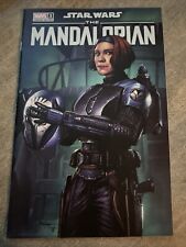 STAR WARS: THE MANDALORIAN #3 MICO SUAYAN TRADE VARIANT, MARVEL COMICS picture