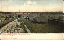 Pensacola Florida FL Fort Pickens Cannon 1900s-1910s Postcard picture