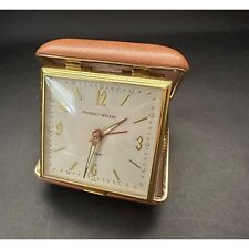 Vintage Phinney Walker Folding Traveling Alarm Clock Japan picture