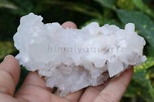 200 gm Healing White Crystal Cluster Rough Stone Mineral Raw Specimen Home Decor picture