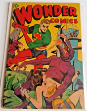 WONDER COMICS #9 GVG 3.0 BETTER PUBLICATIONS 1946 ALEX SCHOMBURG COVER/ART picture