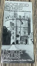 Vintage Gogledd Cymru North Wales Castles In The Care Of The Welsh Brochure picture