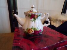 @2006 Royal Albert Old Country Roses Small Teapot Votive w/Lid #28833002 - NIB picture