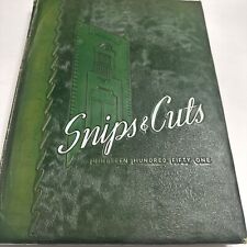 1951 Yearbook Snips & Cuts Central High Charlotte NC Vintage picture