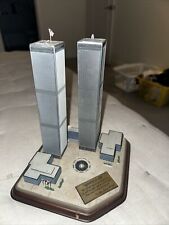 Danbury Mint Twin Towers NYC 911 Commemorative Memorial New York Big Apple  picture