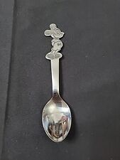 Vtg Walt Disney by Bonny Mickey Mouse Character Spoon Stainless Silverware Japan picture