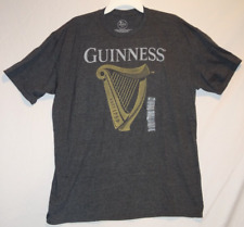 Guinness Mens Size XXL XXLarge T-Shirt Gray Dublin Ireland Irish Beer Harp picture
