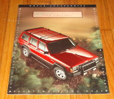 Original 1996 Jeep Cherokee Mopar Accessories Sales Brochure Catalog picture