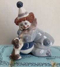 Lladro #5278, PIERROT WITH PUPPY AND BALL, Retired, Excellent Condition w/ box picture