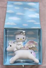 Sanrio 25th Anniversary Hello Kitty Unicorn Plush w/Box Rare Retro Japan picture
