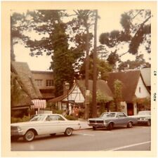 Shops on Ocean Avenue Carmel-By-The-Sea California 1967 Vintage Found Photo #2 picture