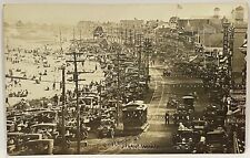 Hampton Beach. NH. Labor Day 1915. Real Photo Postcard. J. Frank Walker.  picture