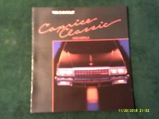 MINT 1985 CHEVROLET Chevy Caprice Classic Impala Dealer Sales Brochure ~ #836  picture