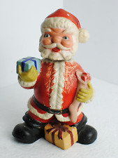 Vintage Santa Claus Bobble Head Christmas Nodder MADE IN JAPAN 1950's picture