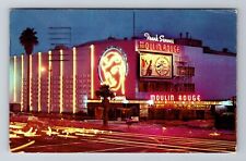 Hollywood CA-California, Moulin Rouge, Advertising, c1959 Vintage Postcard picture