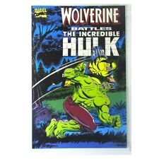 Wolverine (1988 series) Battles the Incredible Hulk #1 in NM. Marvel comics [y` picture