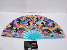 Disney Parks 2023 Exclusive Pride Collection Mickey GLITTER Folding Hand Fan picture