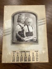 McAloon’s Dept Store Calendar 1948 Sumner, Iowa Vintage Collector 76 Years Rare picture