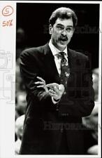 1991 Press Photo Chicago Bulls Coach Phil Jackson - afx18115 picture