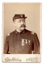 CIRCA 1890s CABINET CARD JAMES J. ROCHE CIVIL WAR SOLDIER, DIPLOMAT & EDITOR picture