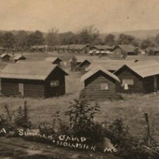 c.1900s-1910s YMCA Summer Camp Hollister Missouri RPPC Photo Postcard picture