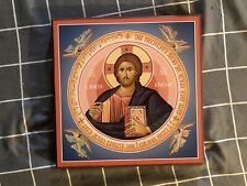 Orthodox Icon Christ Pantocrator 8x8 picture