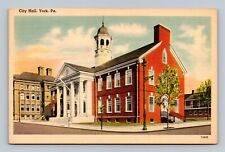Postcard City Hall York Pennsylvania PA picture