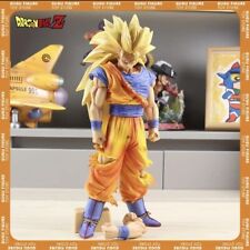 32cm Dragon Ball Z Goku Anime Figure PVG SSJ3 DBZ Super Saiyan 3 Statue Model picture