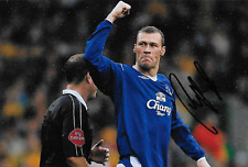 Duncan Ferguson Footballer Everton Signed 7.5 x 5 Photograph 1 *With COA* picture