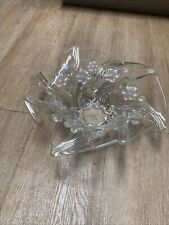 Studio Silversmith 24% Lead Crystal Bowl 11” Made In Germany picture