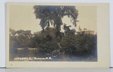 Intervale Rochester New Hampshire RPPC udb Real Photo Lake Buildings Postcard K2 picture