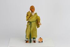 Vintage / Antique Bisque / Composition Asian Man Figurine, Doll, Made in China picture