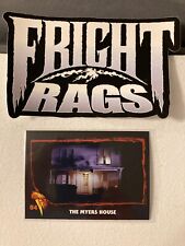 FRIGHT RAGS HALLOWEEN TRADING CARD #4 MICHAEL MYERS THE MYERS HOUSE picture