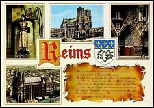 REIMS CITY IN FRANCE CITY OF ART AND HISTORY - POSTCARD picture