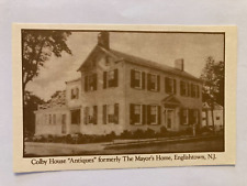 Colby House ENGLISHTOWN NEW JERSEY POSTCARD Monmouth County Antiques Architectur picture